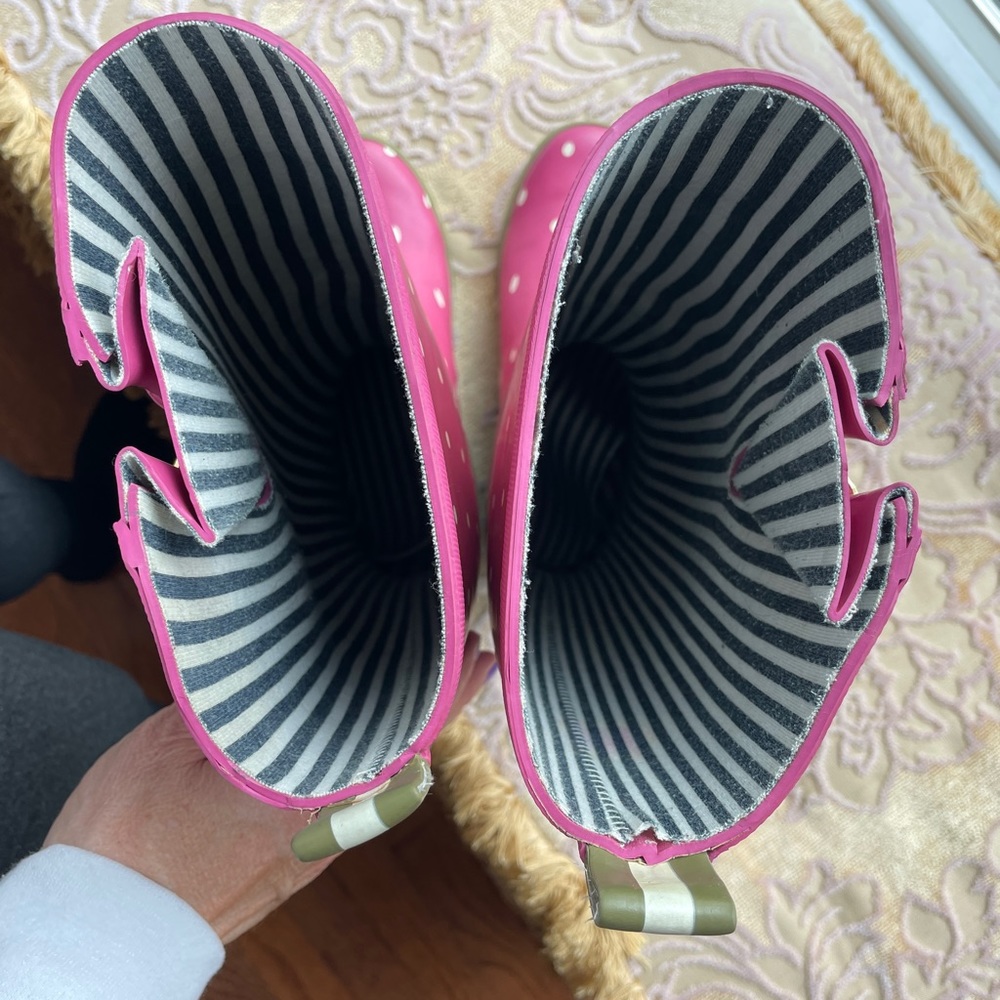 Joules Rain Boots Size 4 Great Condition - Picture 6 of 6